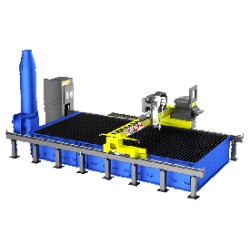 CNC Plasma and Flame Metal Sheet Cutting Machine